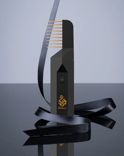 AeroOud™ | 2-in-1 Electronic Bakhoor Hair Comb & Incense Diffuser