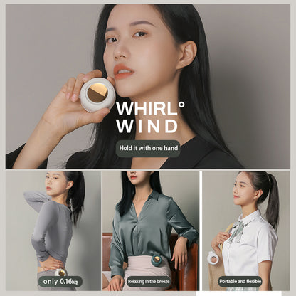 AeroClip™ | The 360° Wearable "Ice-Breeze" Fan