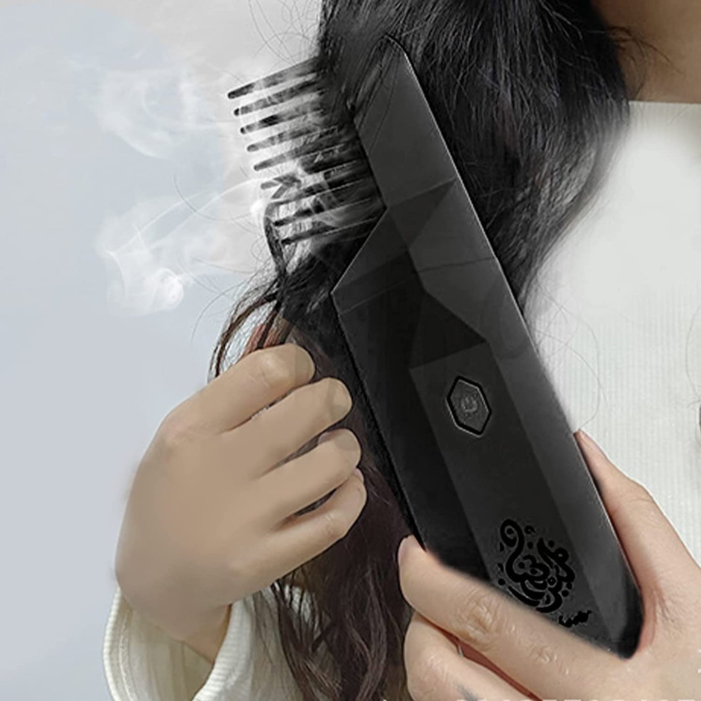 AeroOud™ | 2-in-1 Electronic Bakhoor Hair Comb & Incense Diffuser